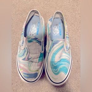 Marble vans women’s size 6